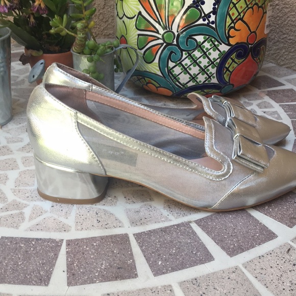 Paa* Silver micro heels - Picture 3 of 6